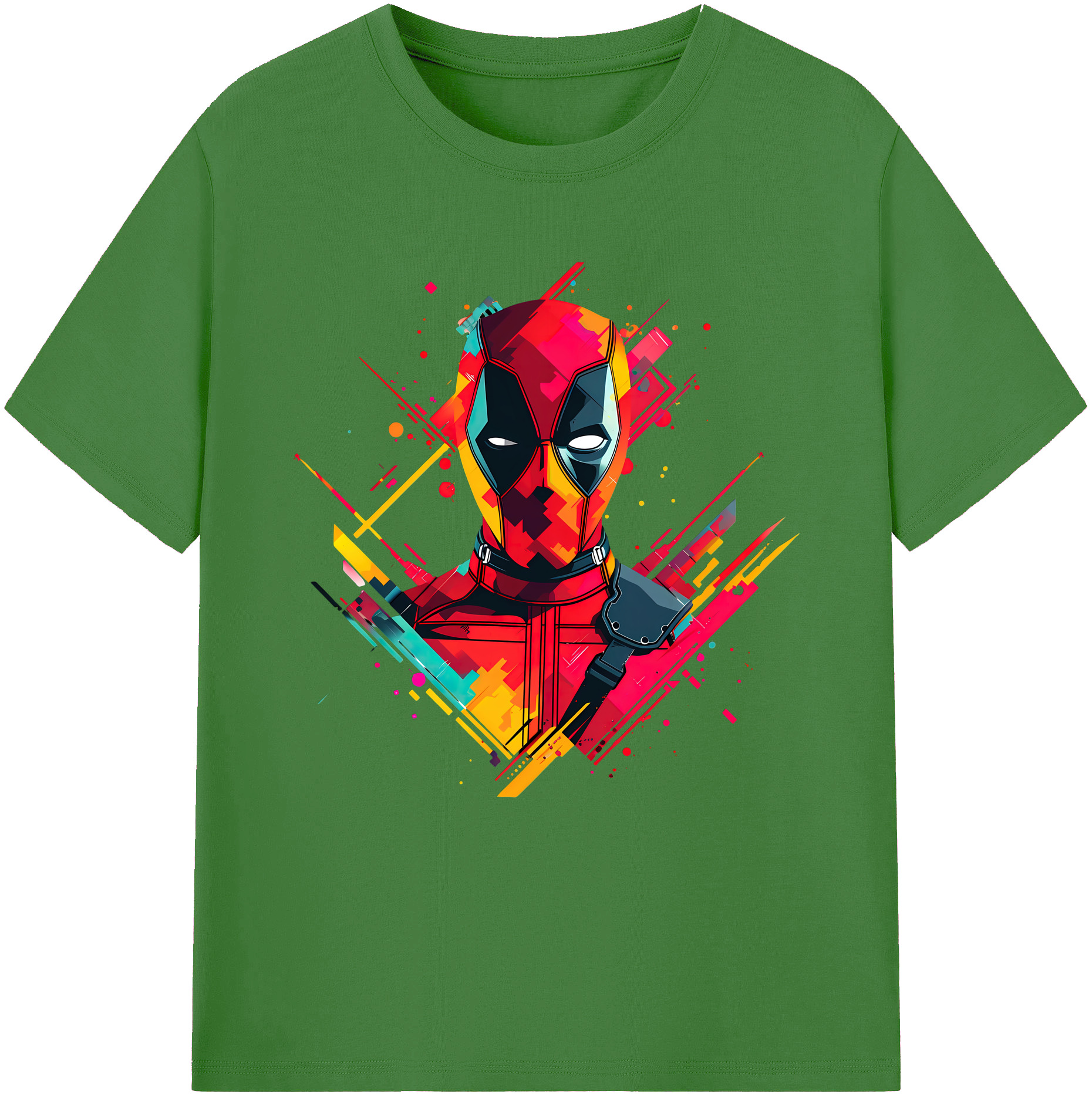 （画像用） Deadpool デッドプール レディースカジュアルプリントTシャツ（綿100％）